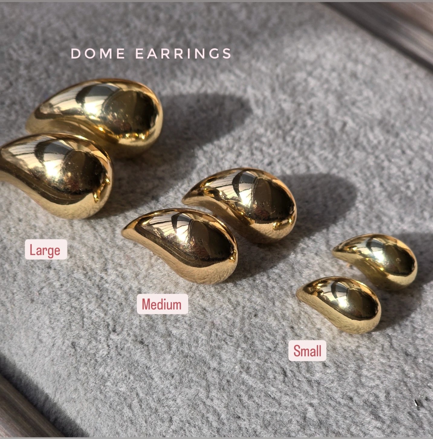 SP:Dome Earrings - Image 6