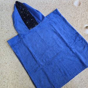 Poncho Towel: Marine Blue