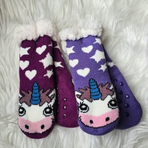Home Socks: (KiDS) Unicorn