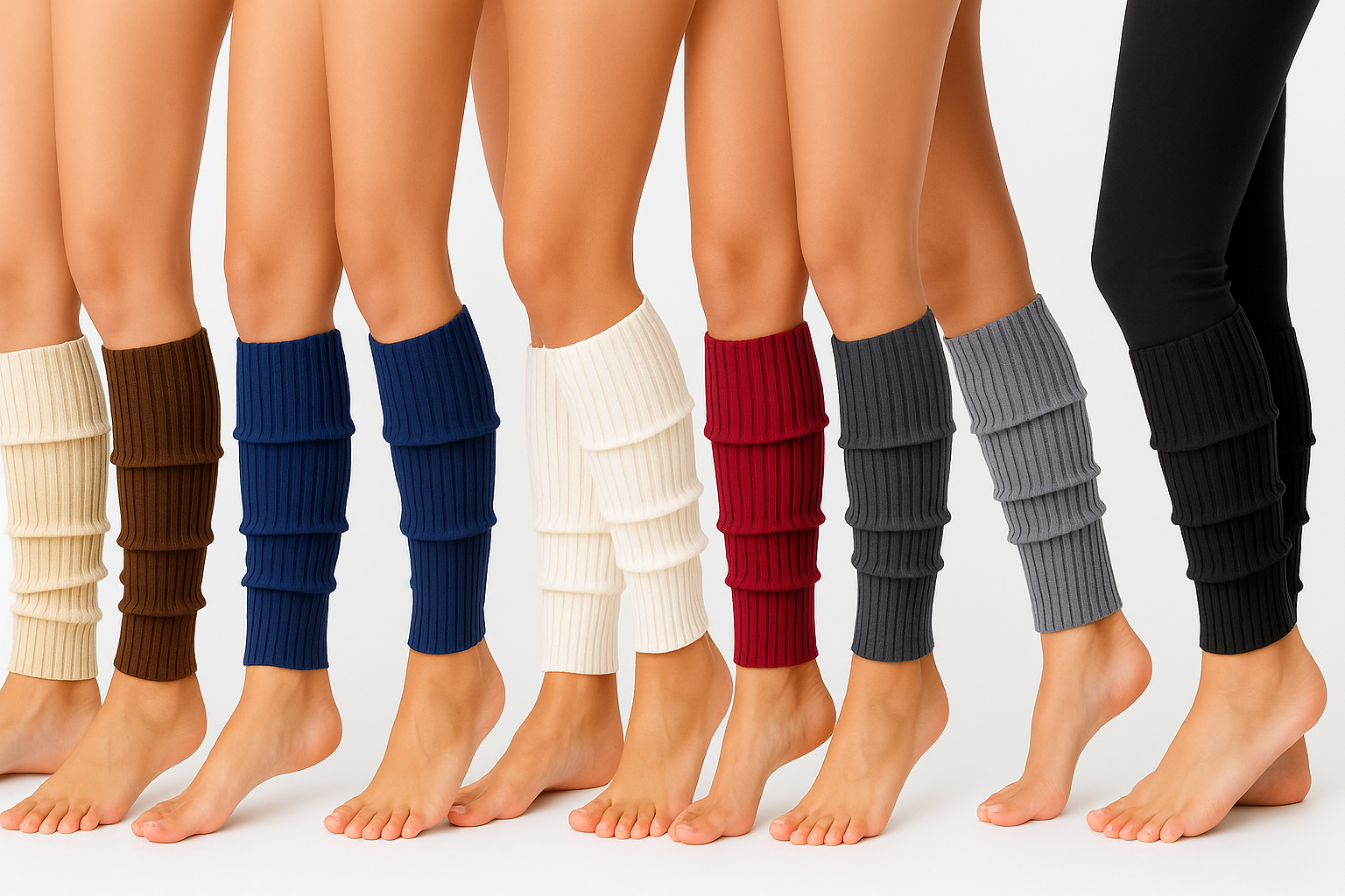 A. LEG Warmers: Ribbed - Image 12