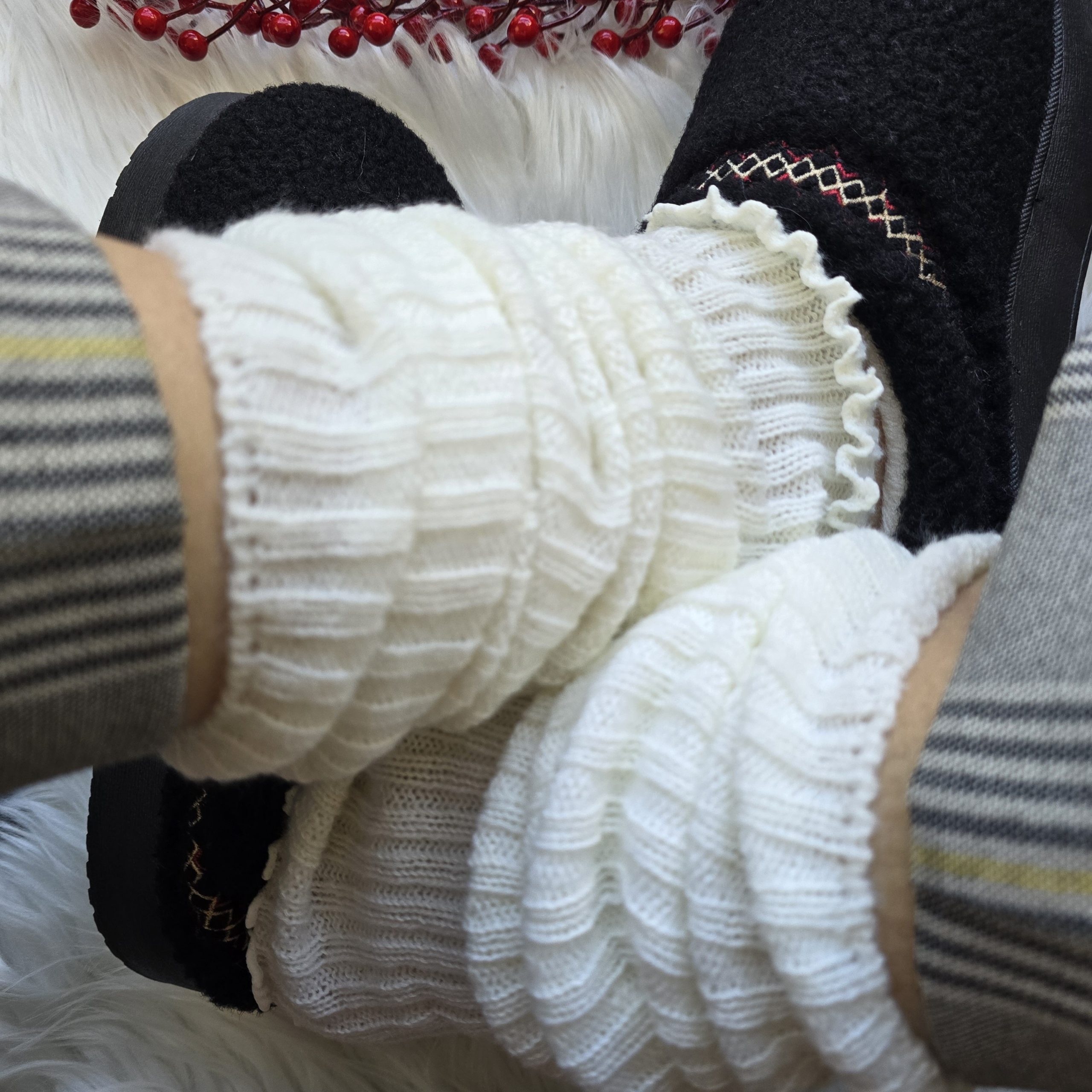 A. LEG Warmers: Ribbed - Image 25