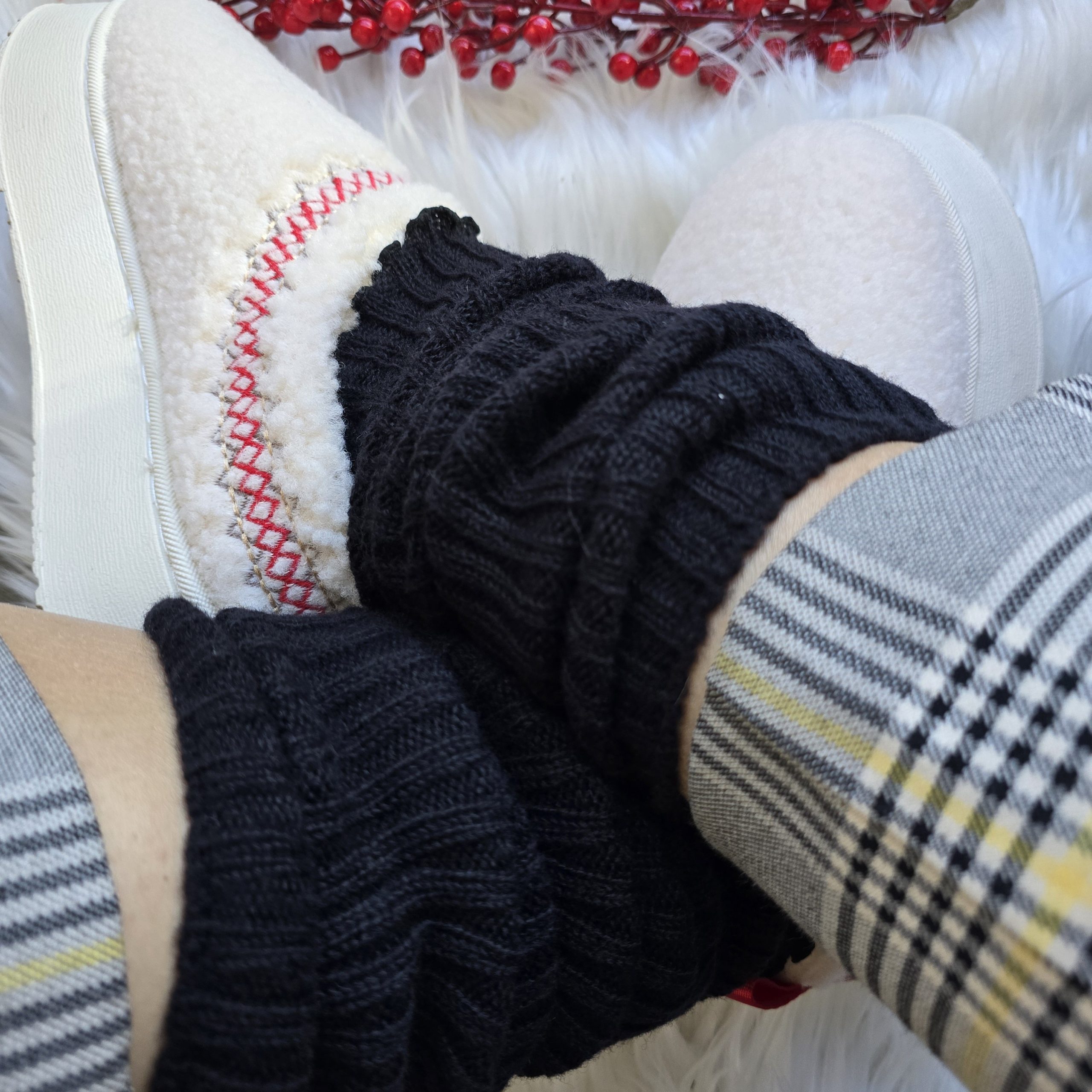 A. LEG Warmers: Ribbed - Image 26