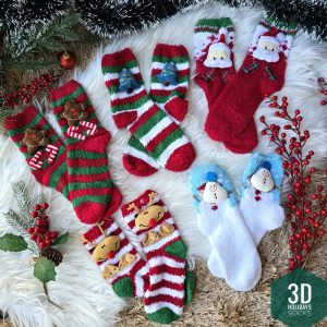 Holiday Socks: 3D