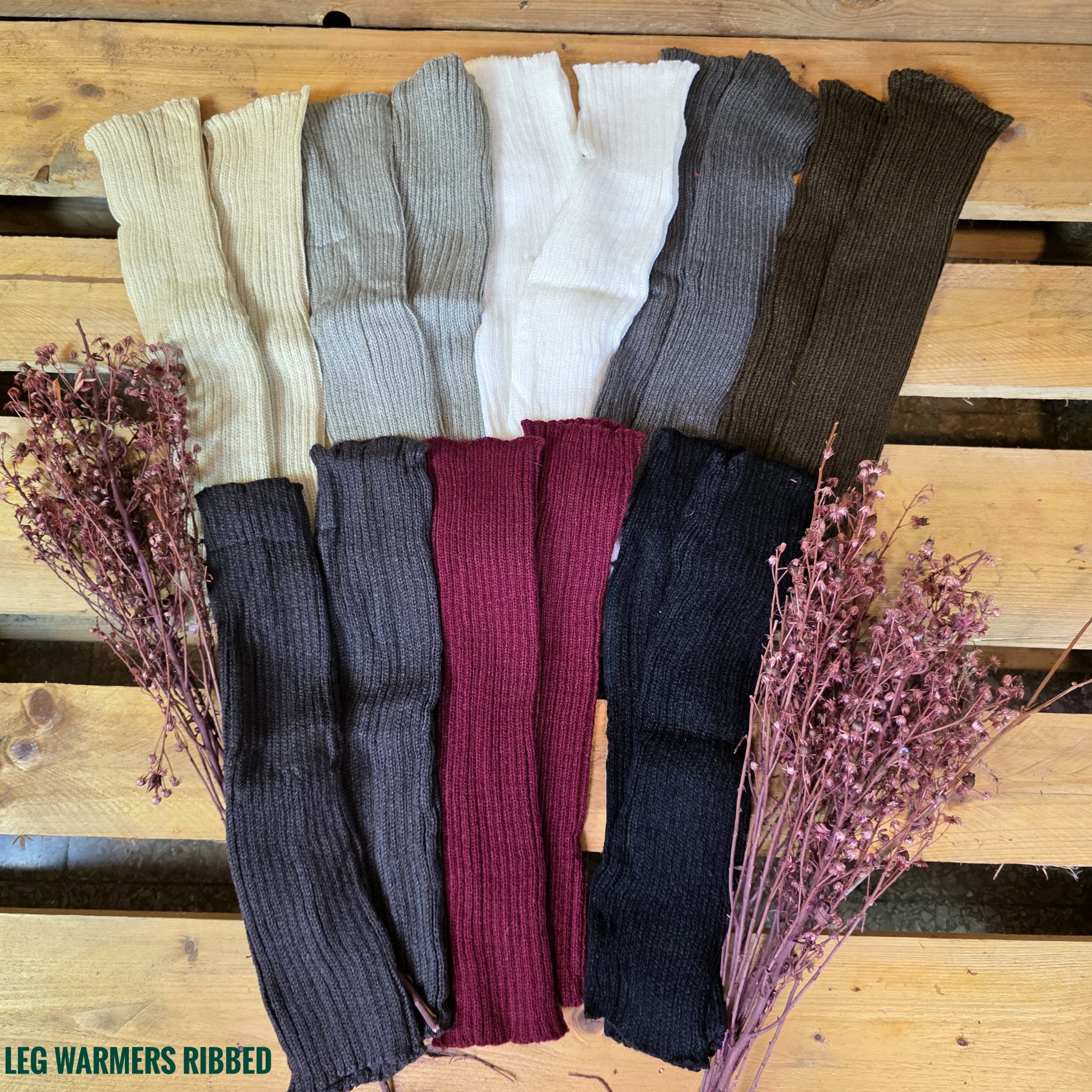 A. LEG Warmers: Ribbed - Image 23