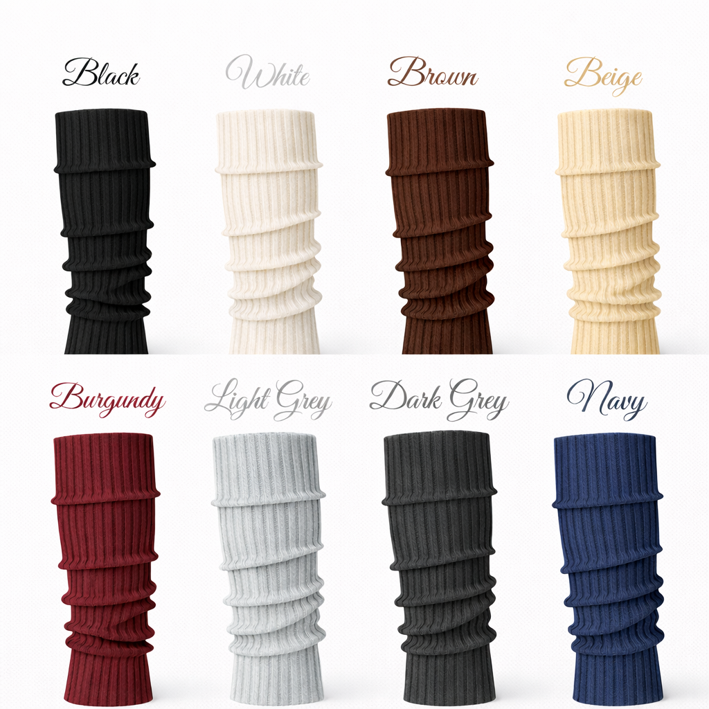 A. LEG Warmers: Ribbed - Image 3