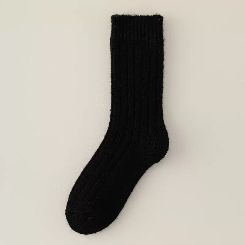 Cozy Knit Ribbed Socks - Image 5