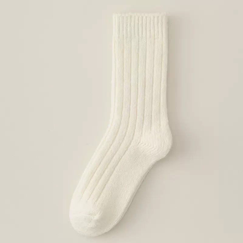 Cozy Knit Ribbed Socks - Image 6