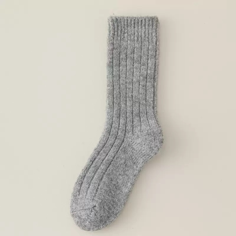 Cozy Knit Ribbed Socks - Image 7