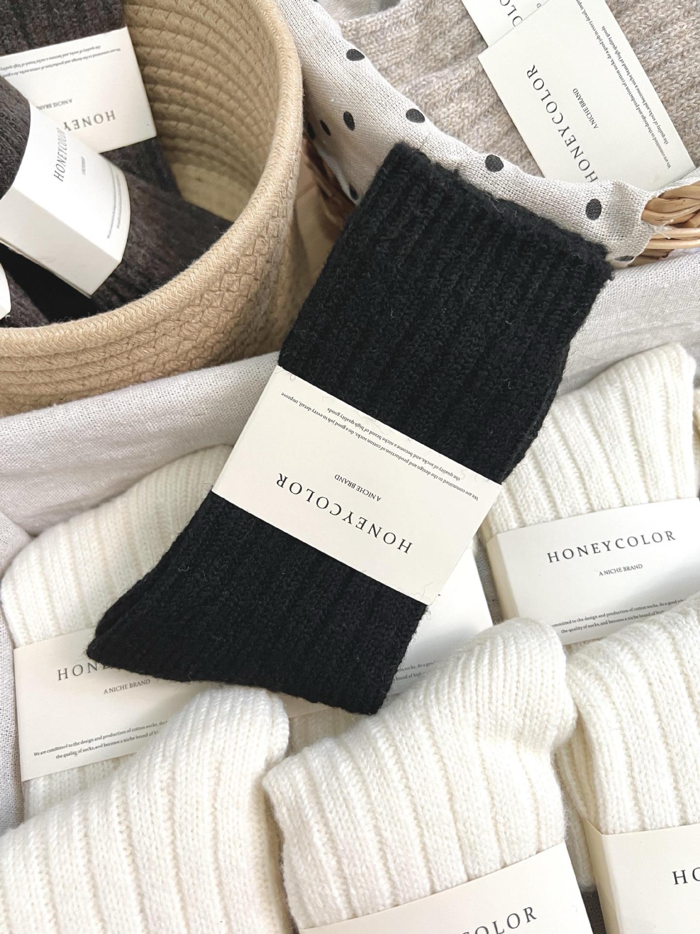 Cozy Knit Ribbed Socks - Image 4