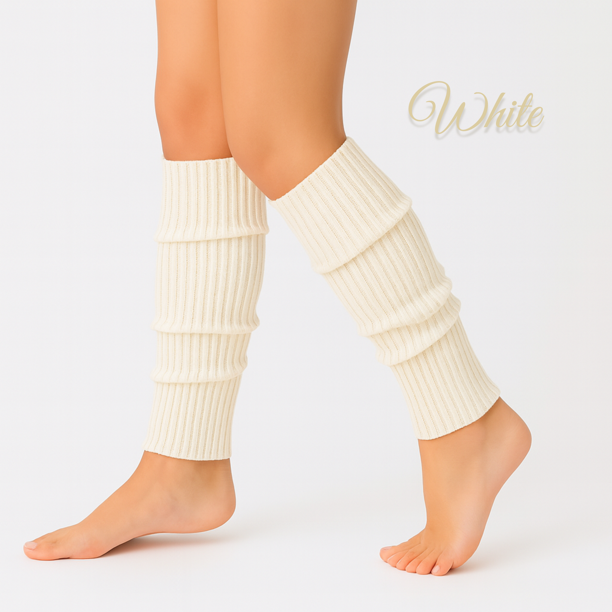 A. LEG Warmers: Ribbed - Image 17