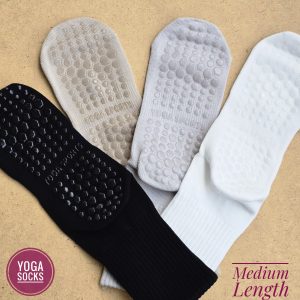 Yoga Socks: Medium Length