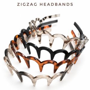 A A . Retro ZigZag Headbands