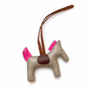 C. Bag Charm: Taupe Unicorn