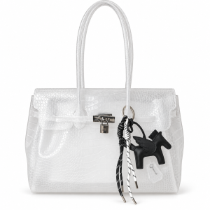 A A. Jelly Bag: Pearly White
