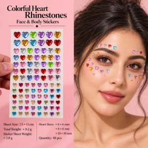 Beadazzle Sheets: Hearts