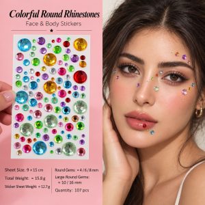 Beadazzle Sheets: Rainbow Round