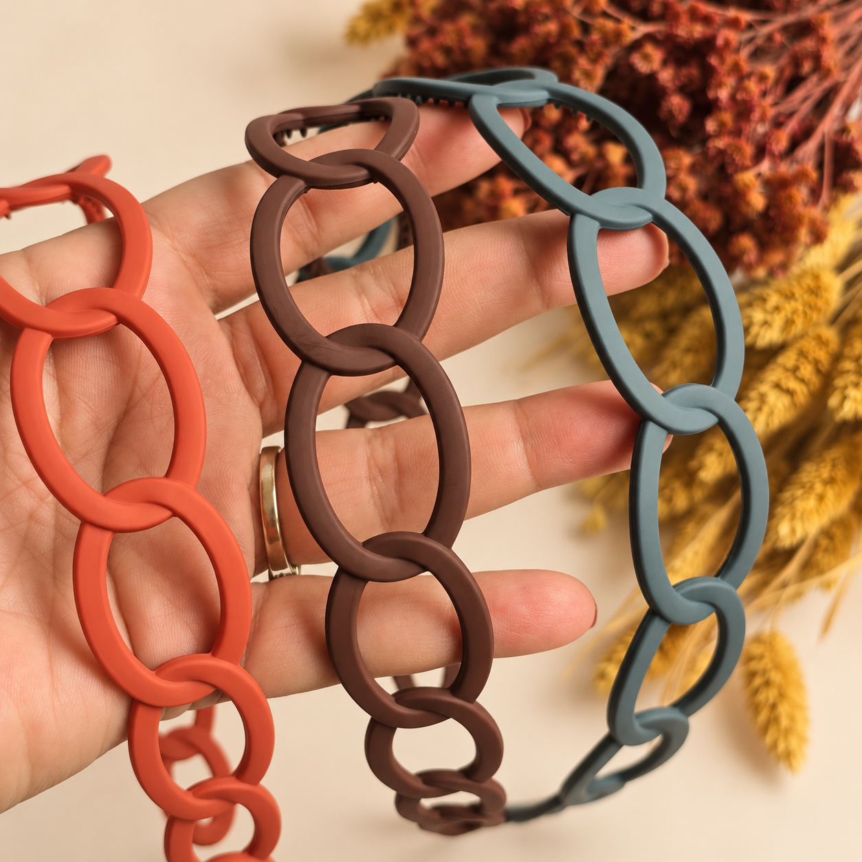 A A. Chain Link Headbands - Image 2