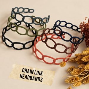 A A. Chain Link Headbands